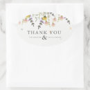 Search for oval wedding stickers Boho