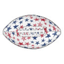 Search for red white and blue american footballs Patriotic