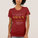Search for red and gold tshirts For her