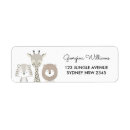 Search for zoo return address labels Modern