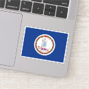 Search for virginia state flag stickers United states