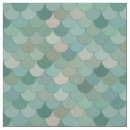 Search for blue mermaid scales fabric Ocean