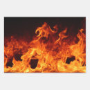 Search for flames wrapping paper Beautiful