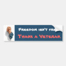 Search for red white and blue bumper stickers Veteran