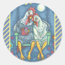 Search for rooster lover stickers Chicken