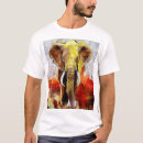 Search for elephant painting tshirts Watercolor