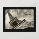 Search for vintage sepia postcards French