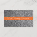 Search for asphalt business cards Manager