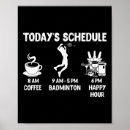 Search for badminton posters Birthday