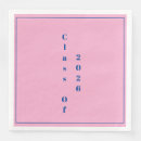 Search for pink graduation napkins Graduate