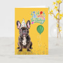 Search for french birthday cards Dog lover