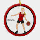 Search for girls basketball christmas tree decorations Female