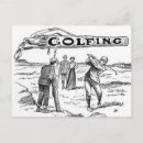 Search for vintage golfer postcards Sports