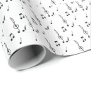 Search for clef wrapping paper Musical notes