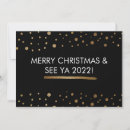 Search for goodbye seasonal cards Gold