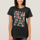 Search for bigger tshirts Alone