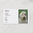 Search for old english business cards Dog