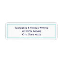 Search for robin return address labels Chic