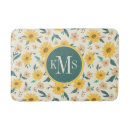 Search for yellow daisy bath mats Daisies