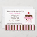 Search for sweet bridal shower invitations Cupcakes