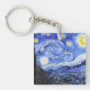 Search for nights key rings Starry night