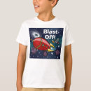Search for alien kids tshirts Rocket