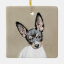 Search for rat terrier christmas tree decorations Dog