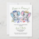 Search for gold gender reveal invitations Prince or princess