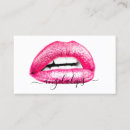 Search for lips business cards Salon