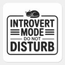 Search for books and cats stickers Introvert