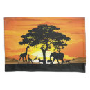 Search for wild animals pillowcases Africa