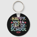 Search for 100th day key rings Teacher