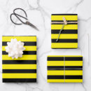 Search for geometric shapes wrapping paper Yellow