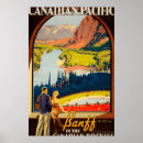 Search for canadian national parks posters Retro travel