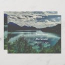 Search for mountain lake wedding invitations Outdoors