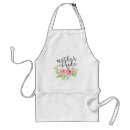 Search for wedding rehearsal dinner aprons Floral