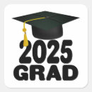Search for graduation cap and tassel stickers Class of 2025
