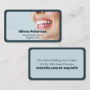 Search for dental hygiene business cards Tooth