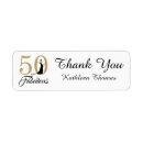 Search for happy birthday return address labels 50 year old