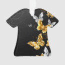 Search for butterflies christmas tree decorations Gold