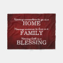 Search for family quotes blankets Typography