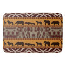 Search for african prints bath mats Animal