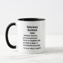 Search for assistance mugs Veterinary assistant