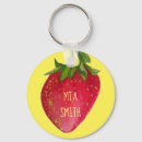 Search for cute strawberry key rings Fruit