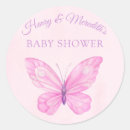 Search for butterfly baby shower stickers Girly