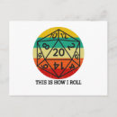 Search for dnd postcards D20