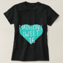 Search for 16th birthday tshirts Sweet 16