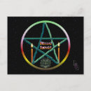 Search for pentacle postcards Wicca
