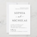 Search for black white rehearsal dinner invitations Simple