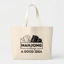 Search for mahjong tote bags Chinese
